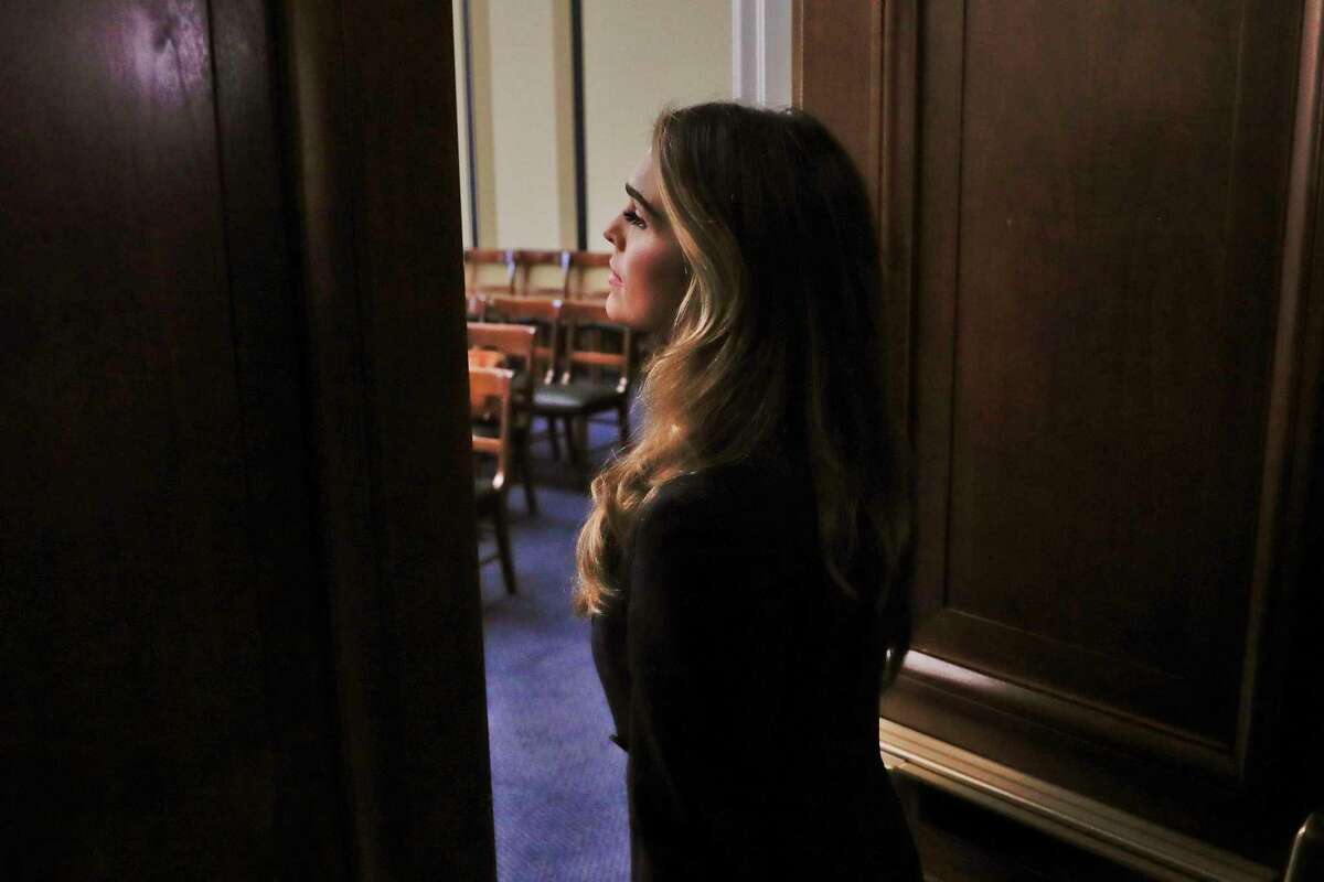 Former White House communications director Hope Hicks arrives for closed-door interview with the House Judiciary Committee, at the Capitol in Washington, Wednesday, June 19, 2019.