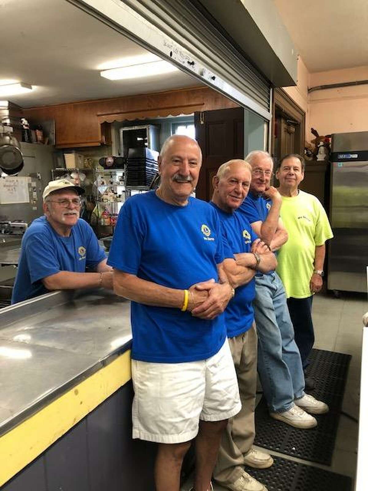 Torrington Lions Club volunteers at soup kitchen