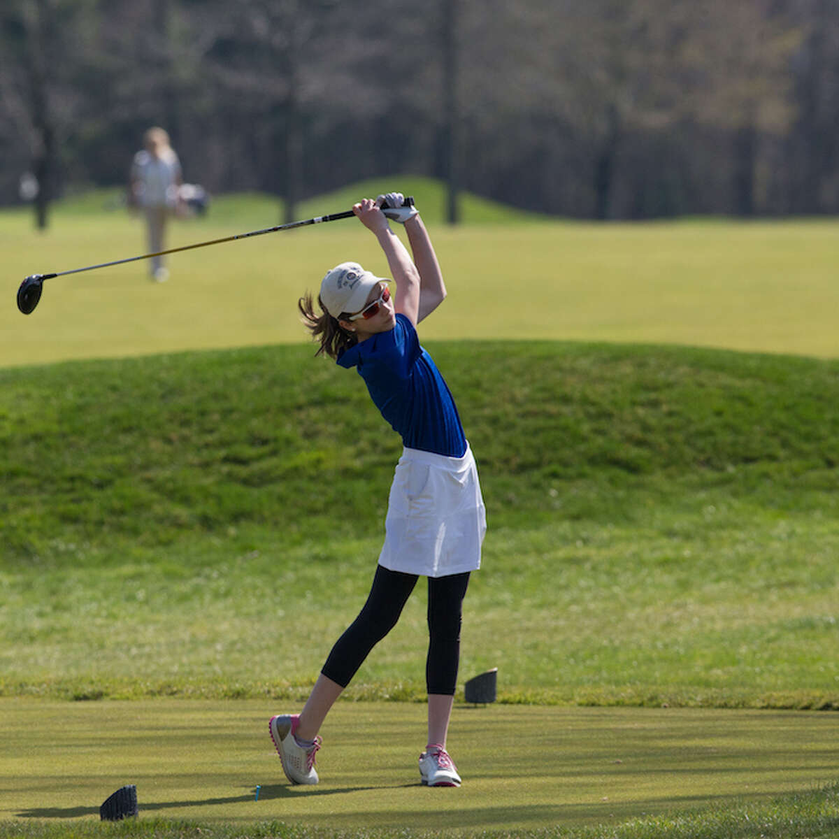 Sophomore Emily Cohen was Wave No. 1 her first season. Courtesy Darien Athletic Foundation