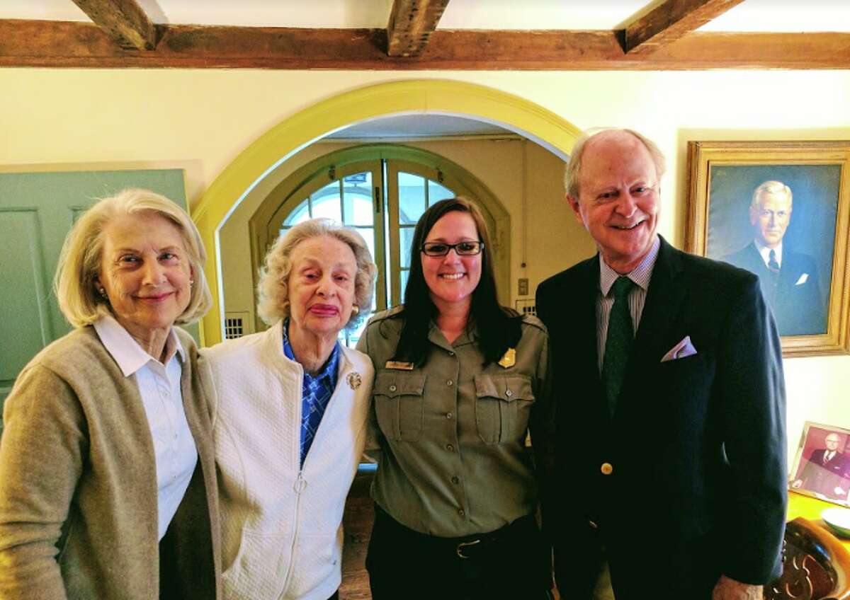 Official ceremony Darien's historic Stephen Mather homestead now town