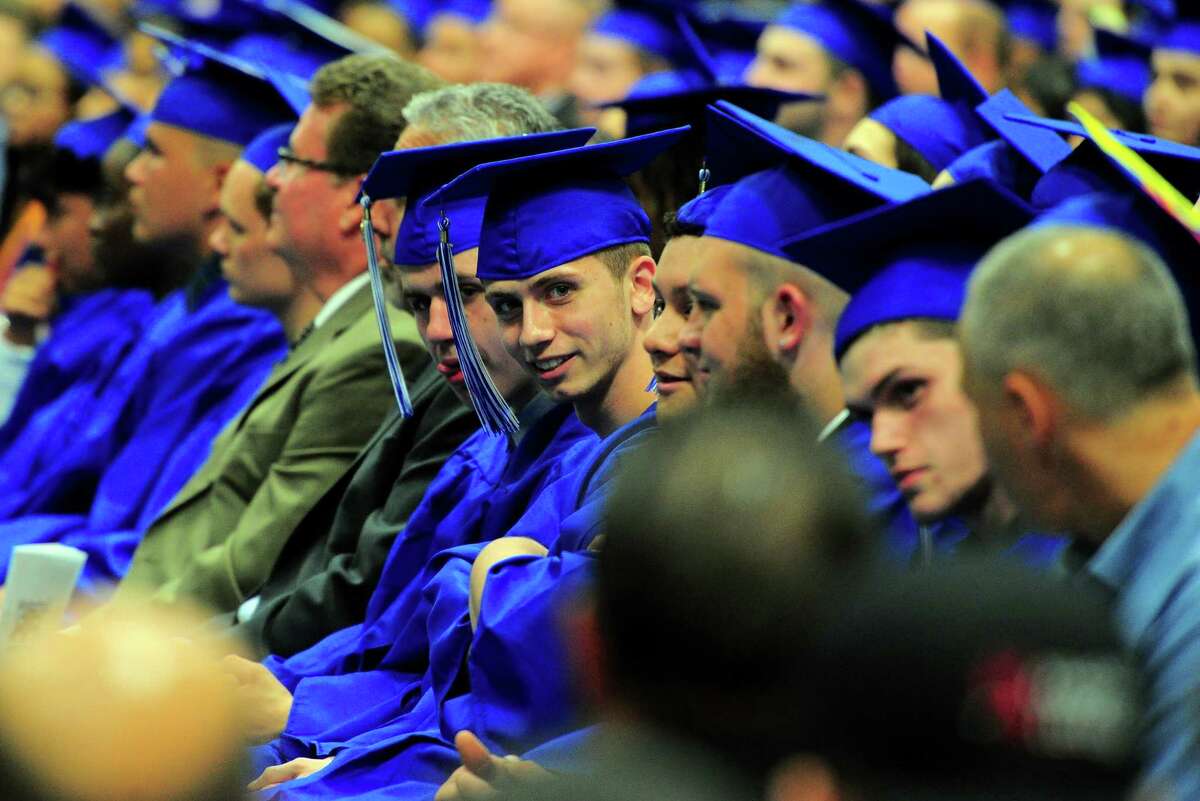 Abbott Tech's Commencement Exercises at at the O'Neill Center at Western Connecticut State University in Danbury, Conn., on Wednesday June 19, 2019.