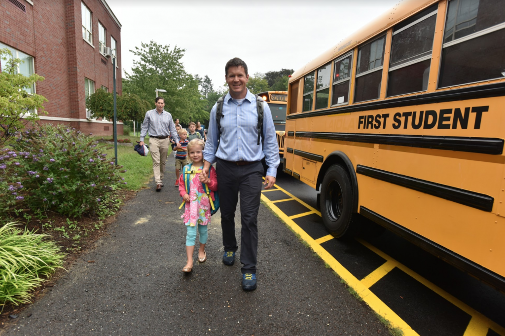 Back to school Here are Darien's bus routes and times for Thursday
