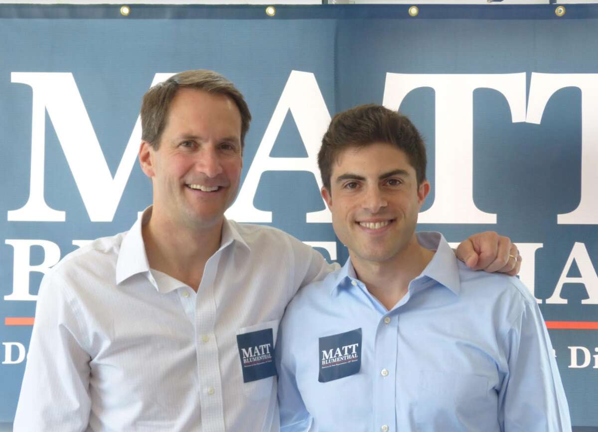 Congressman Jim Himes recently endorsed Matt Blumenthal for state senator of the 147th district, which represents part of Darien and Stamford.
