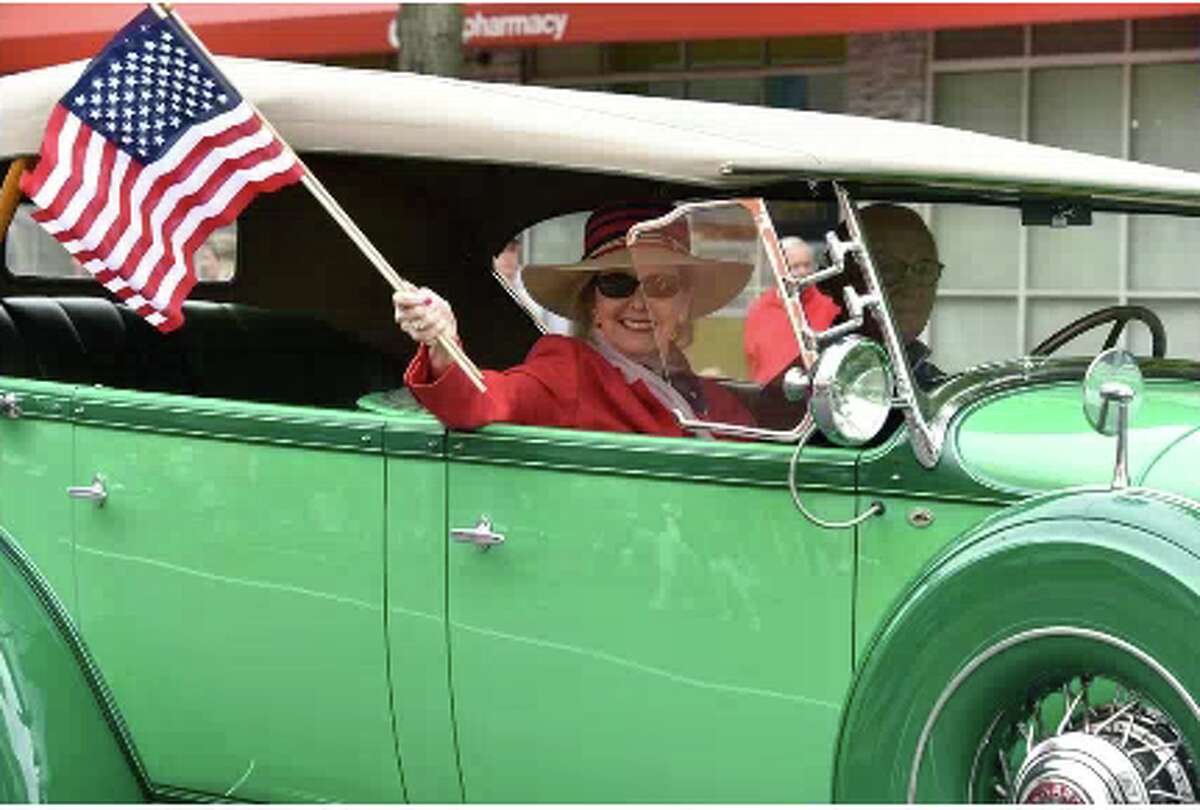 A scene from a previous Memorial Day parade in Darien. The Monuments & Ceremonies Commission is beginning work to organize this year's parade. - Laureen Vellante photo
