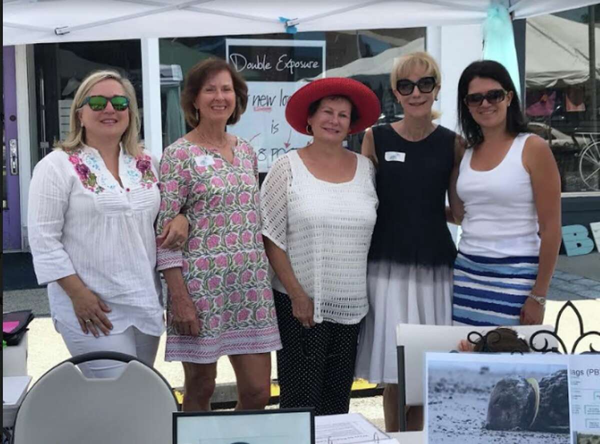 From left, BYO Darien Co-Chairman Lucia Zachowski, committee members Laurie McGrath and Annie Roberts, Co-Chairmen Juliet Cain and Paola Sordoni.