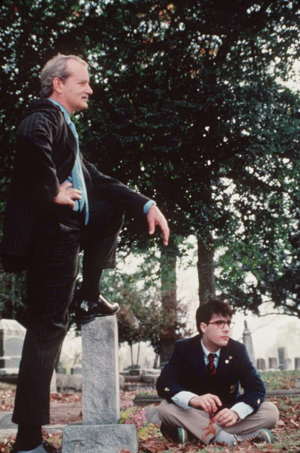 Hollywood Cemetery near Main and I-45 was used for a scene in “Rushmore” starring Bill Murray and Jason Schwartzman