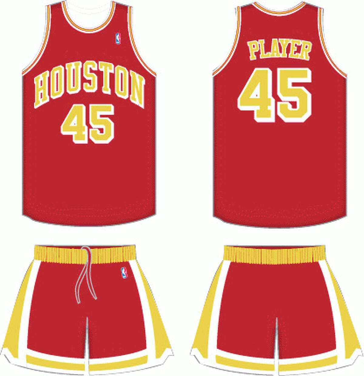 Houston Rockets harken history with San Diego gold-and-green uniforms for  2022-23 season – Houston Public Media