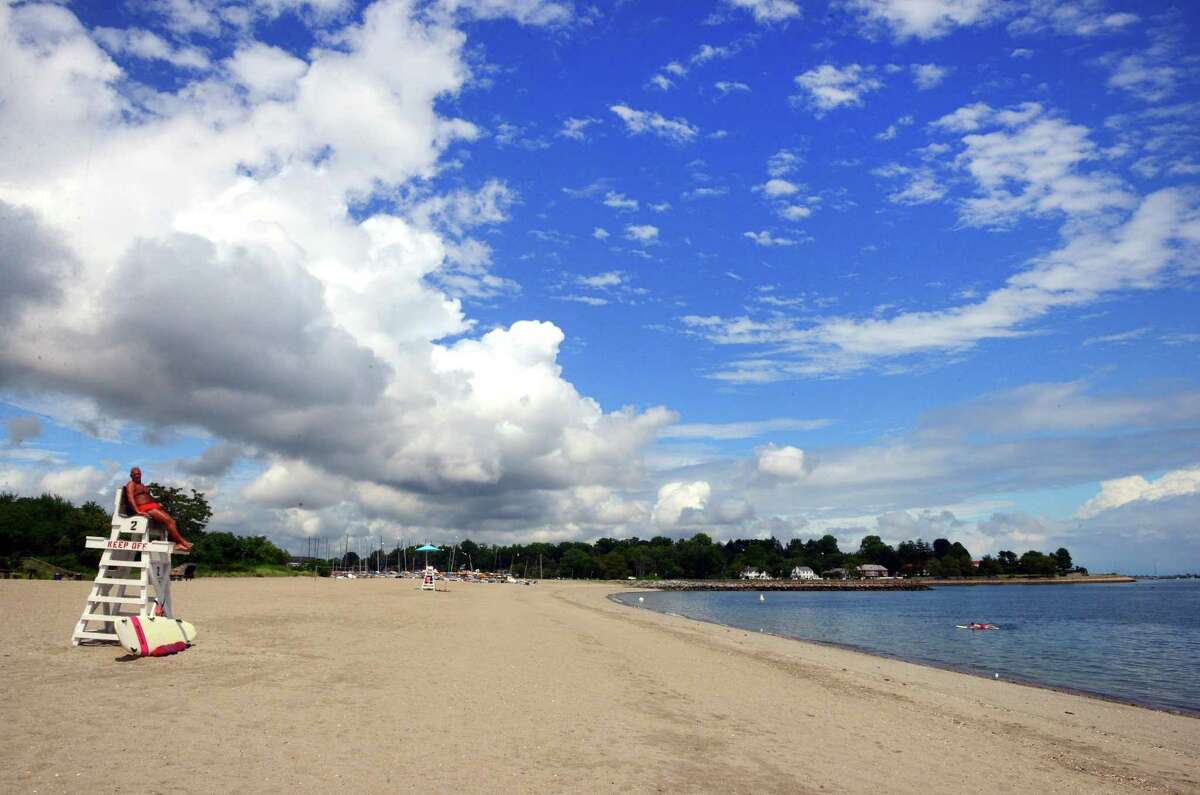 Jennings beach in Fairfield, Conn., on Saturday Aug. 4, 2018. Fairfield beach attendance is up following rising prices to visit the beach in Westport.
