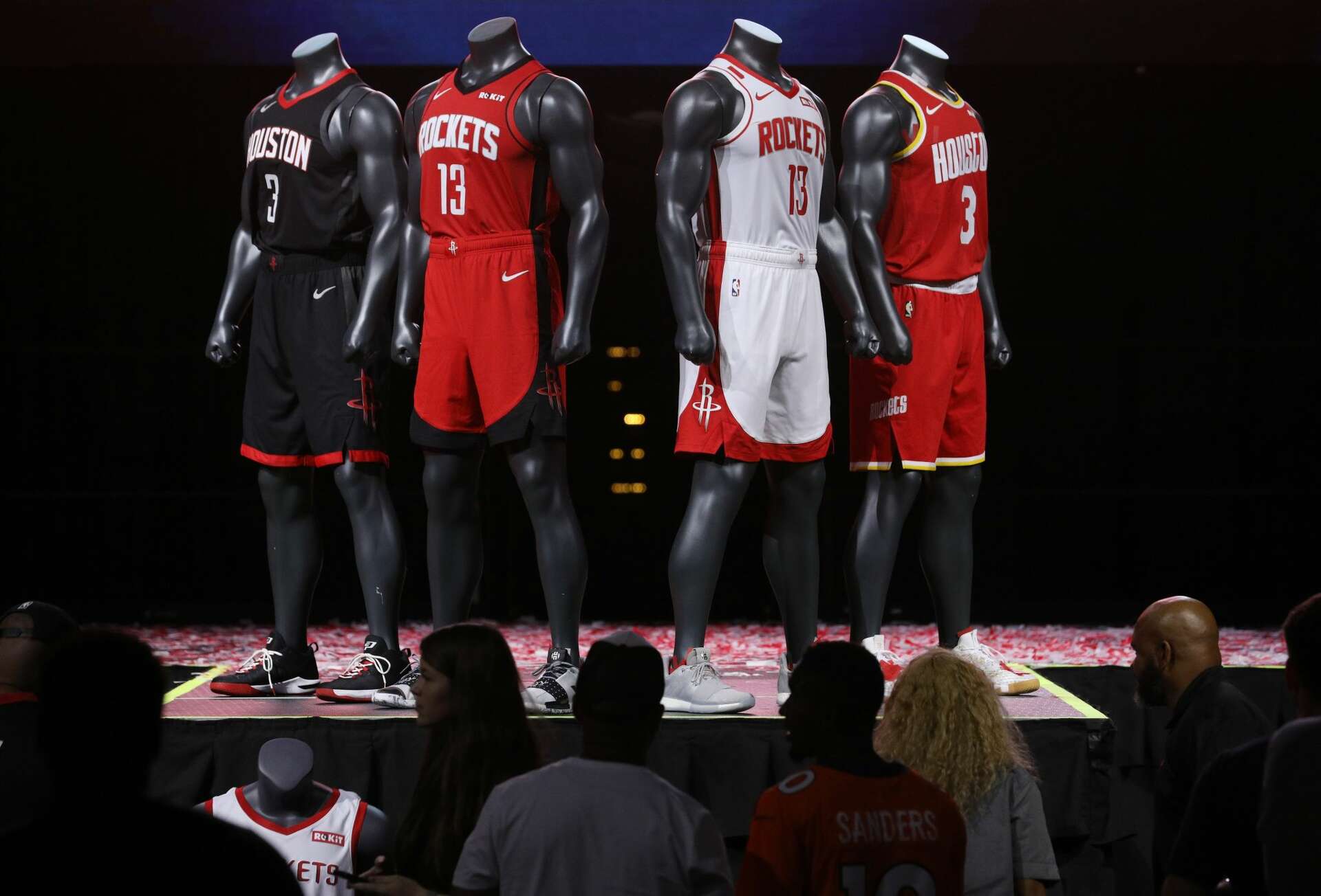 Rockets unveil new uniforms