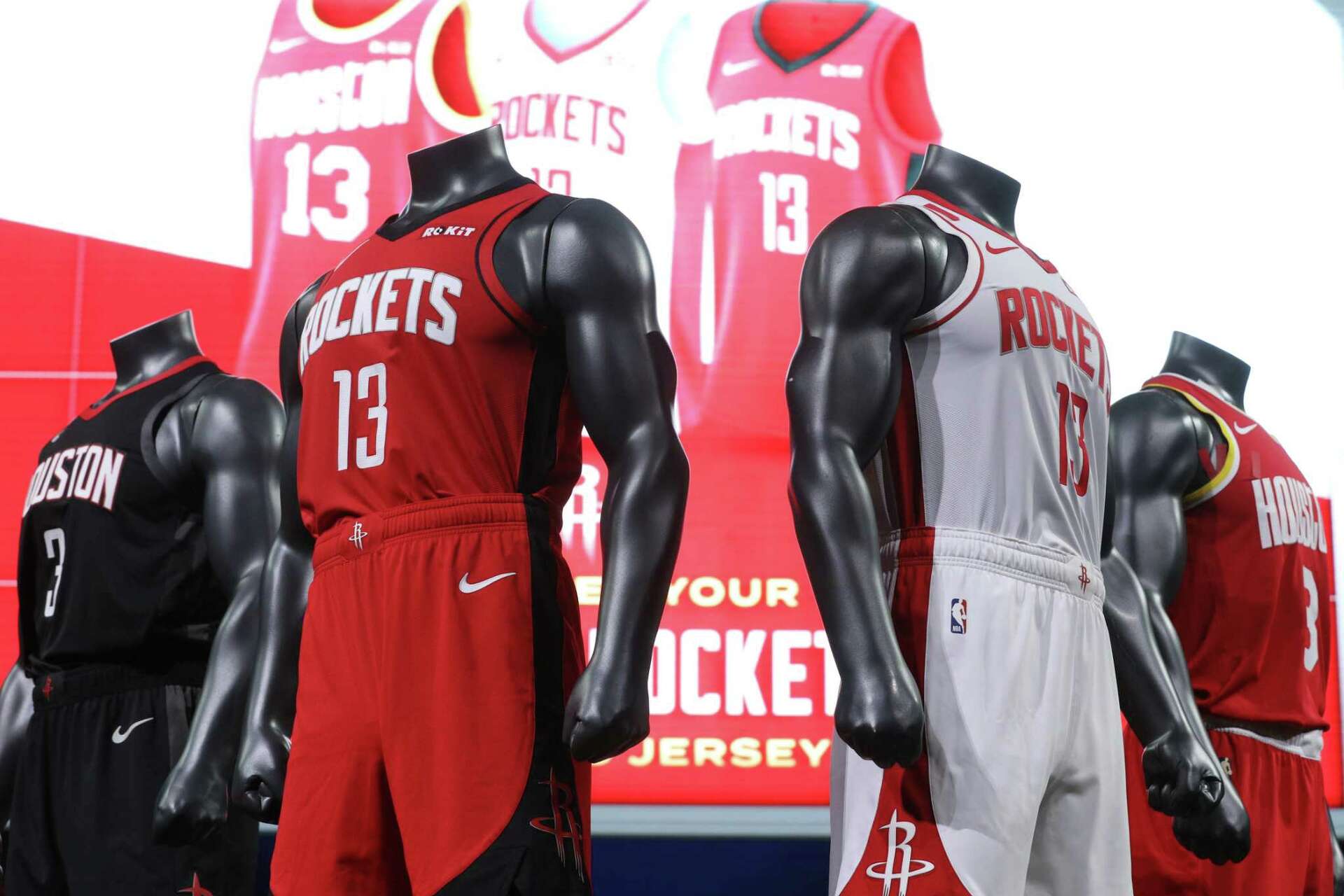 Rockets uniforms on sale