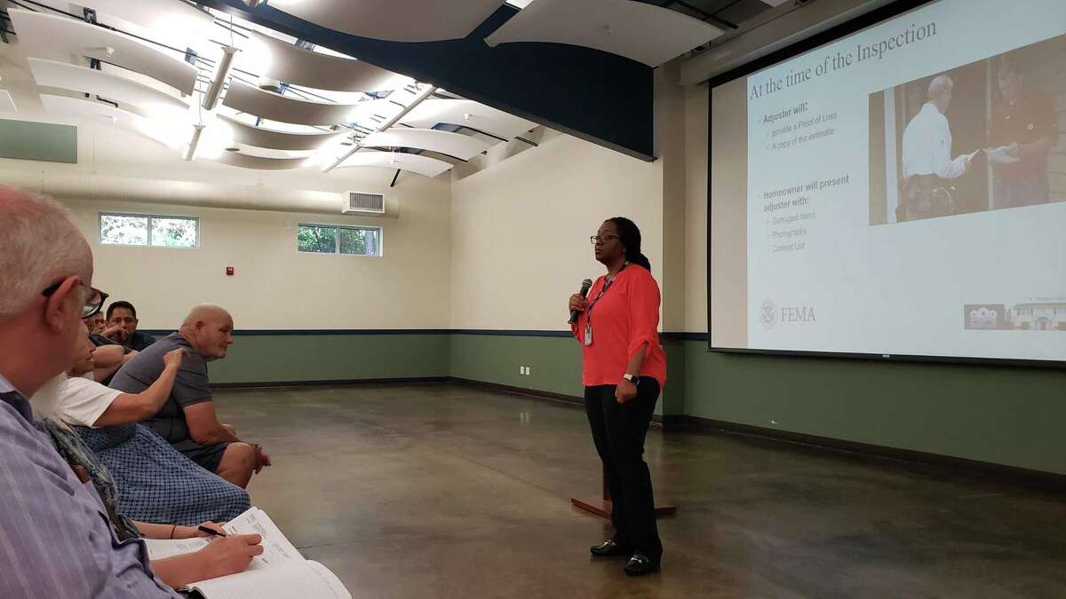 FEMA details flood insurance claim process at Kingwood meeting