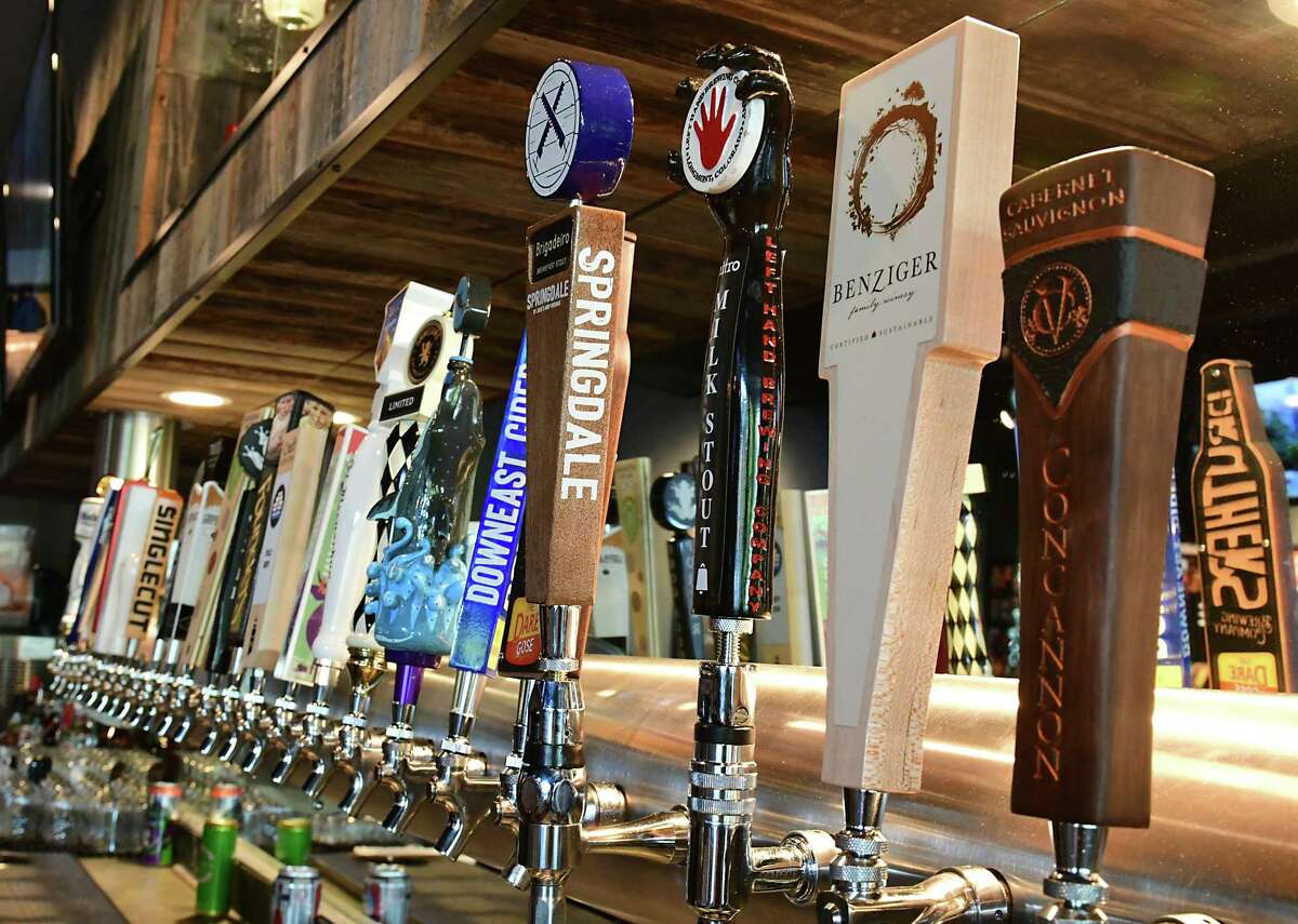 Restaurant review Hot dogs at Dog Haus Biergarten, Mr. Onions