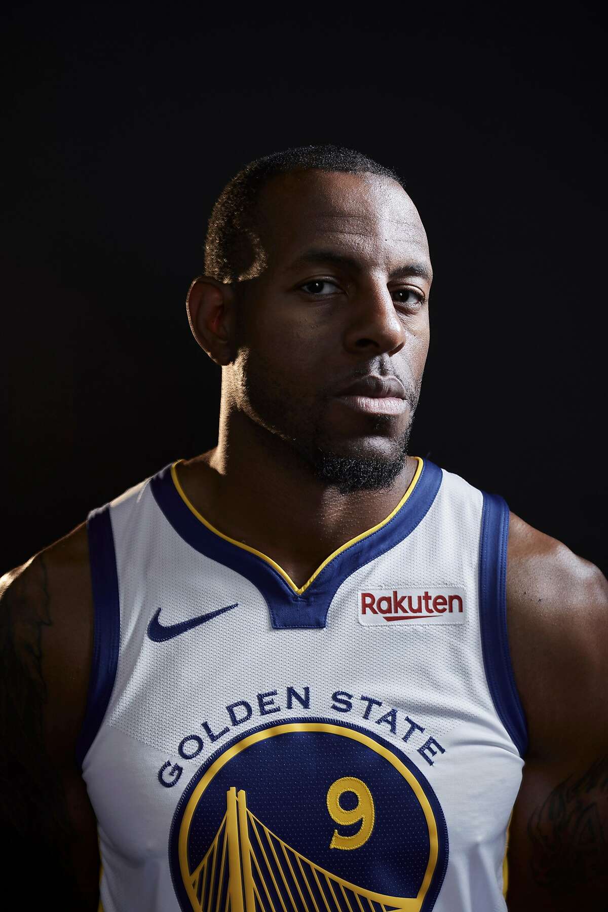 Warriors forward-guard Andre Iguodala, during the Warrior's media day in the team's practice facility in Oakland. Click through the gallery for a look at the greatest Warriors moments and memories in Oakland.