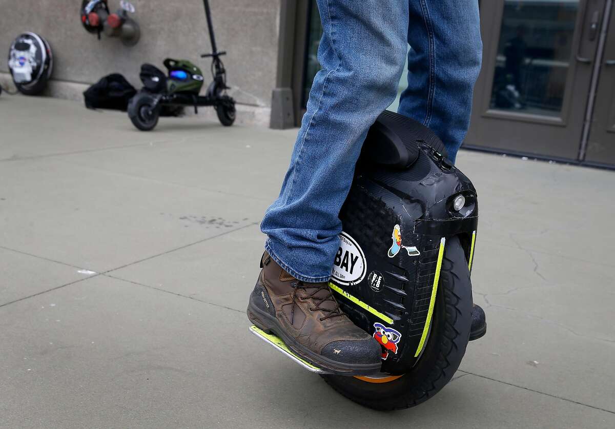 ‘Lifechanging’ Why some San Franciscans are crazy about electric unicycles