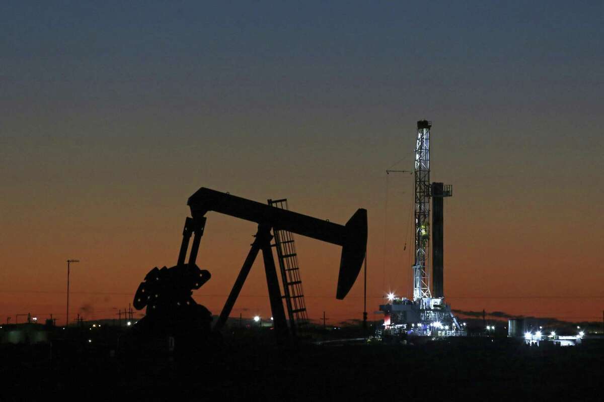An oil rig and pump jack in Midland, Texas last year. The crude from the Permian Basin is uniquely suited for new mandates for cleaner fuels for shipping.