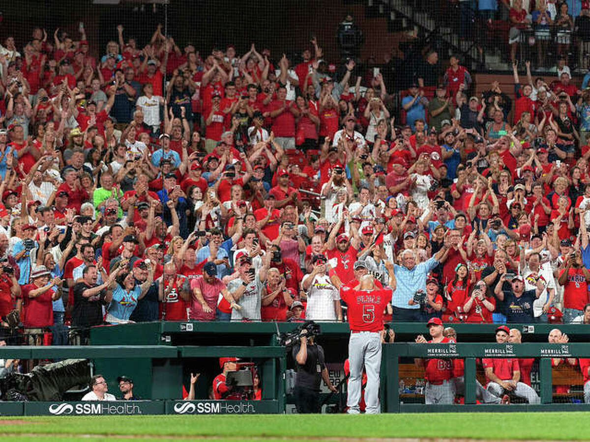 Albert Pujols called his first home run with Cardinals since 2011