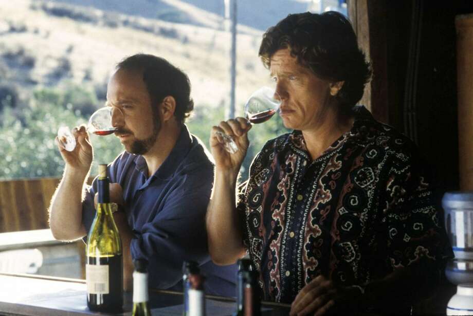 Actors Paul Giamatti (L) and Thomas Haden Church are shown in a scene from the new film "Sideways" directed by Alexander Payne. The film tells the story of two best friends on a weeklong drive up to 'wine country' in California during which, they explore the nature of their failures and question their relationships. NO SALES  REUTERS/Fox Searchlight Pictures/Handout

Ran on: 11-15-2004
Good bets: Jamie Foxx in &quo;Ray,&quo; Annette Bening in &quo;Being Julia&quo; and Leonardo DiCaprio in &quo;The Aviator.&apos;&apos; Photo: Fox Searchlight Pictures