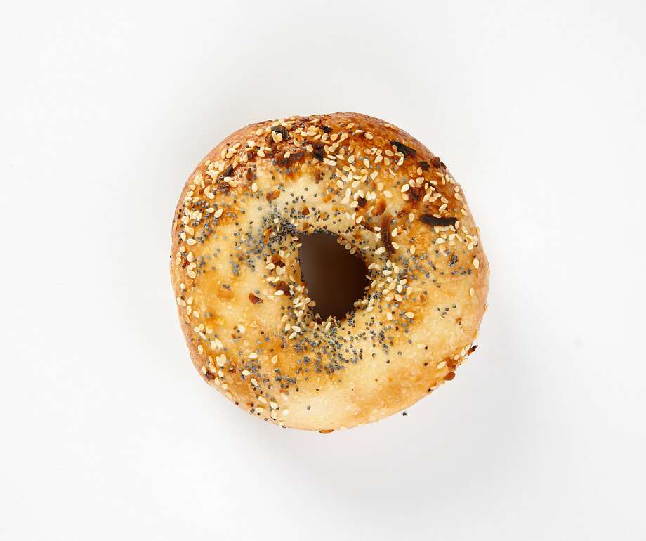 An everything bagel from Dee Spot is seen on Thursday, June 20, 2019 in San Francisco, Calif. Photo: Russell Yip / The Chronicle