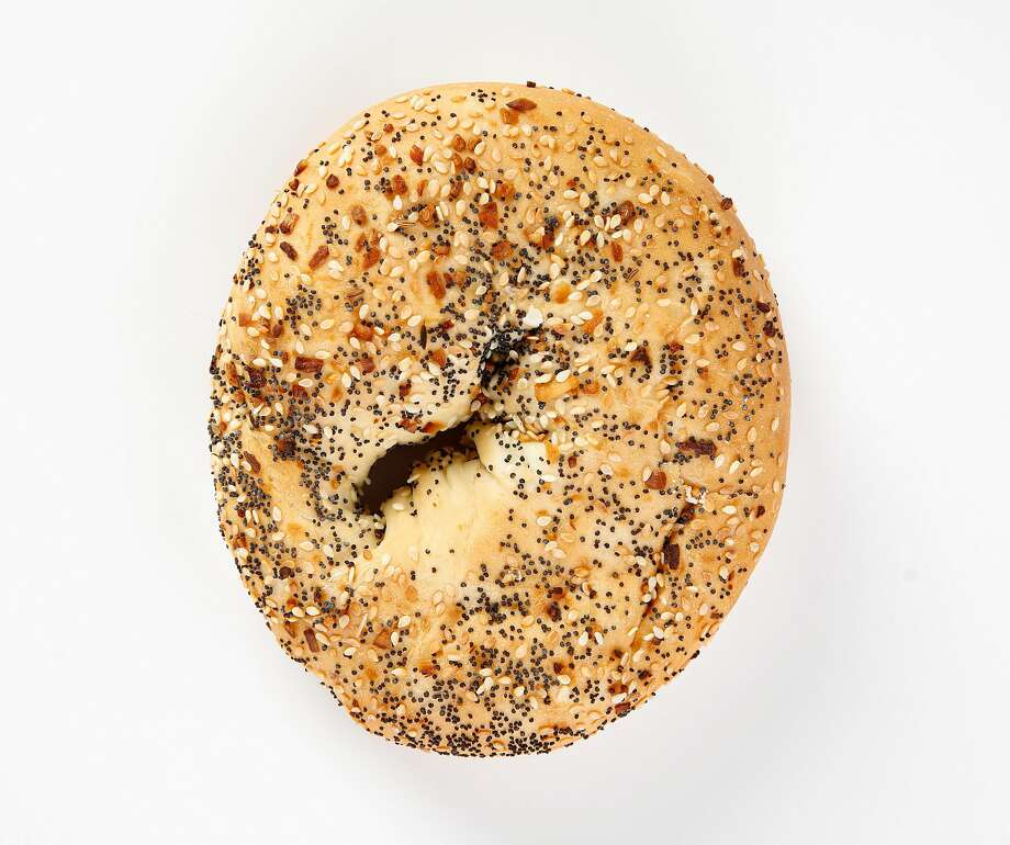 An everything bagel from Frena Bakery & Cafe is seen on Thursday, June 20, 2019 in San Francisco, Calif. Photo: Russell Yip / The Chronicle