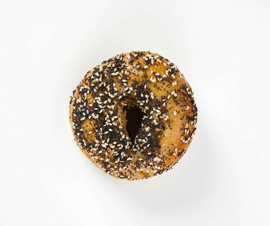 An everything bagel from Pearl 6101 is seen on Thursday, June 20, 2019 in San Francisco, Calif. Photo: Russell Yip / The Chronicle