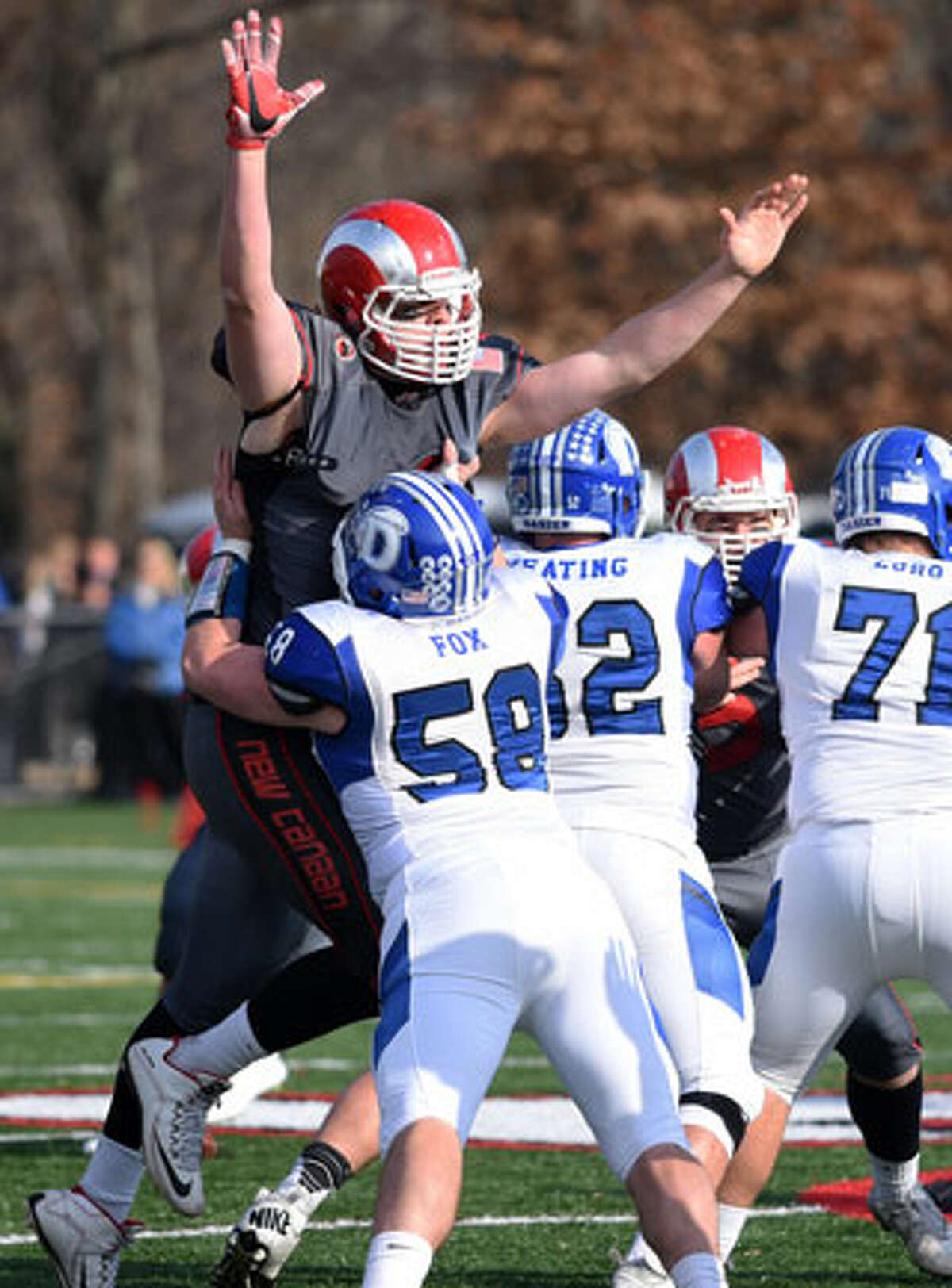 The Turkey Bowl by the Numbers New Canaan vs. Darien football