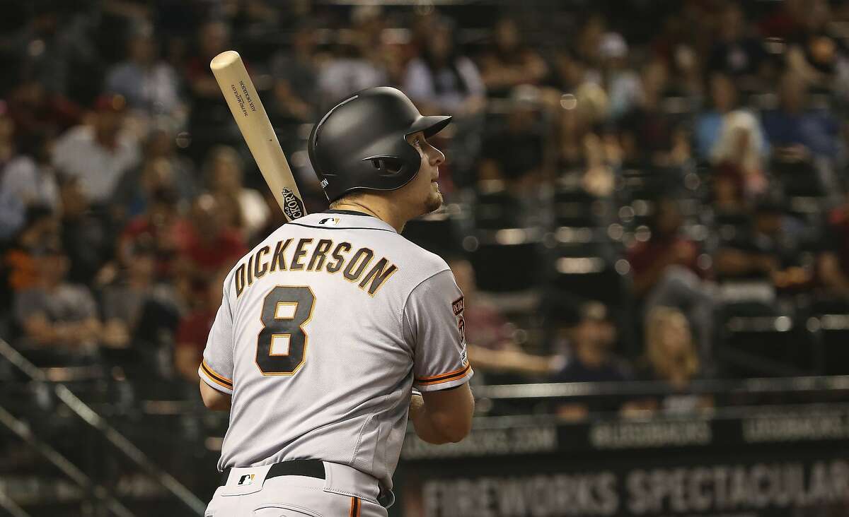 SF Giants: Alex Dickerson homers, outhits the A's