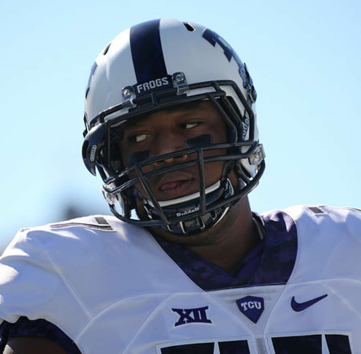 New Canaan's Lucas Niang receives All-Big 12 honors with TCU football