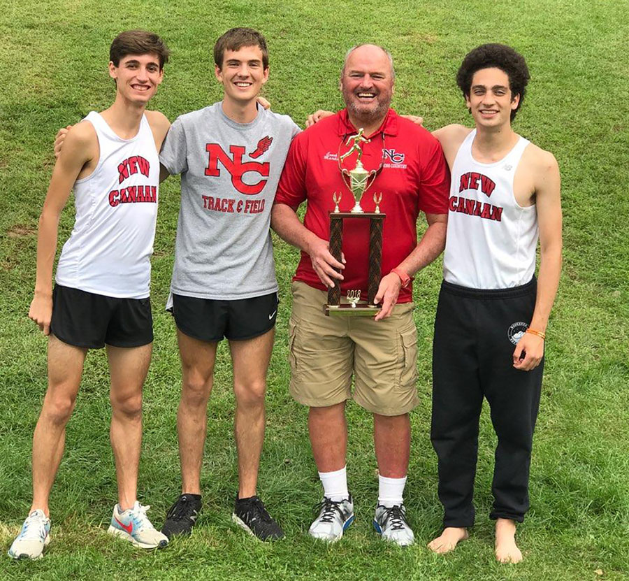 New Canaan boys cross country team claims crown at Winding Trails Invite