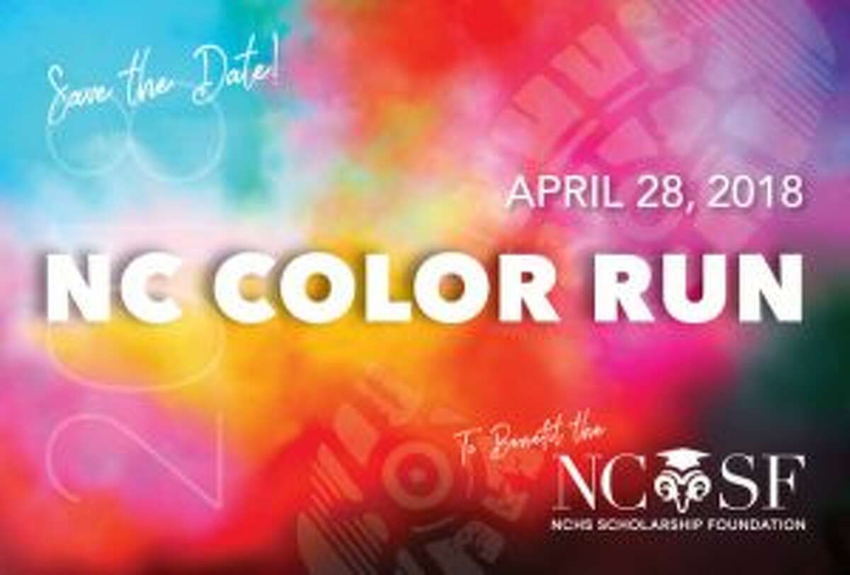 The New Canaan Color Run steps out Saturday. New Canaan Color Run postcard