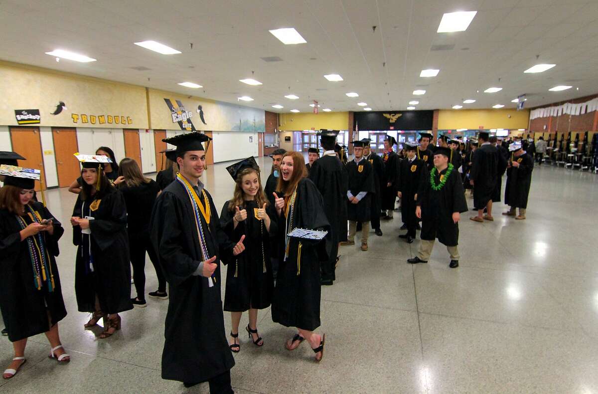Trumbull High School graduation 2019