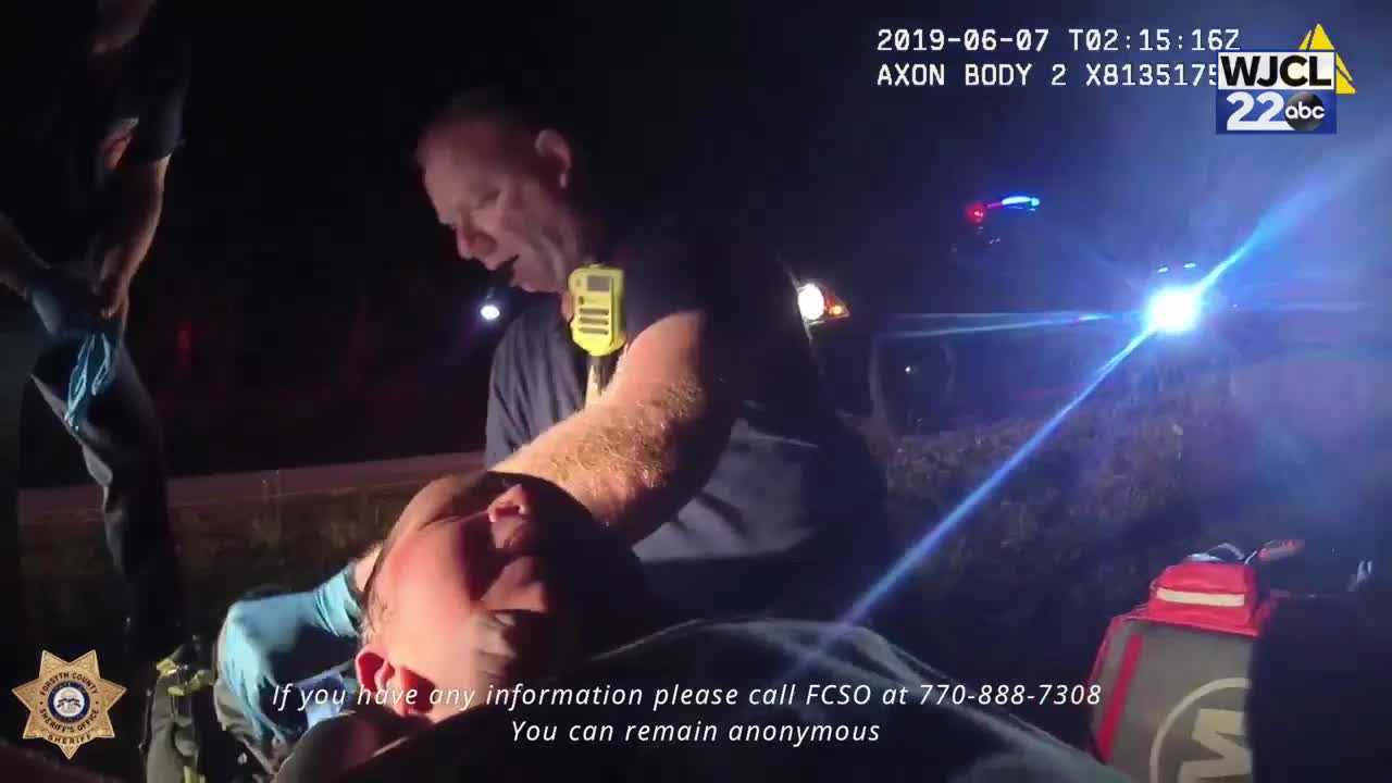 Body camera video shows moment abandoned baby found crying in plastic bag