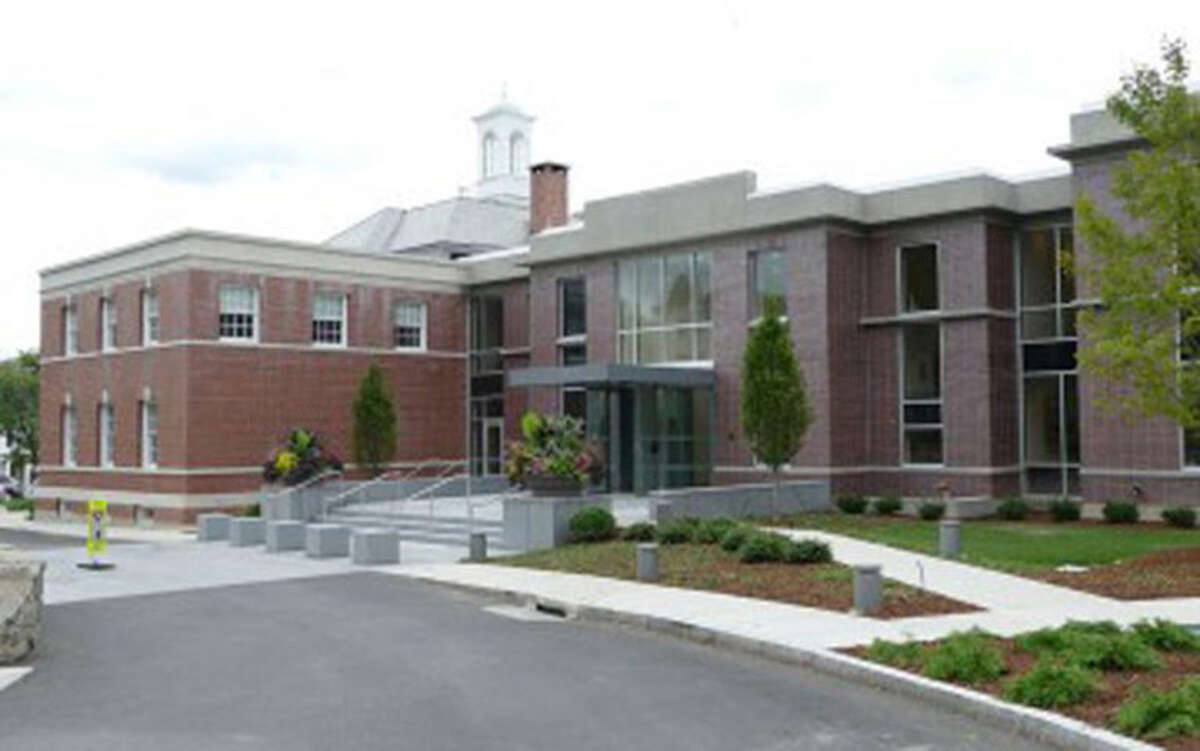 The second public hearing on proposed sewer fees for New Canaan will be held this Tuesday, June 11, 2019 at Town Hall, located at 77 Main St. in New Canaan. The North side of New Canaan's Town Hall. Contributed photo