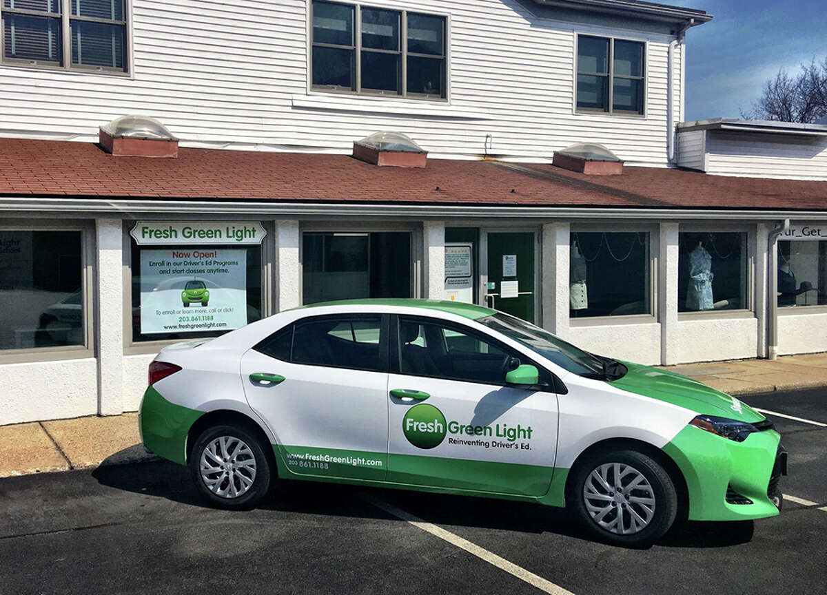 Fresh Green Light has opened a driving school at 111 Cherry St. in New Canaan. — Contributed photo