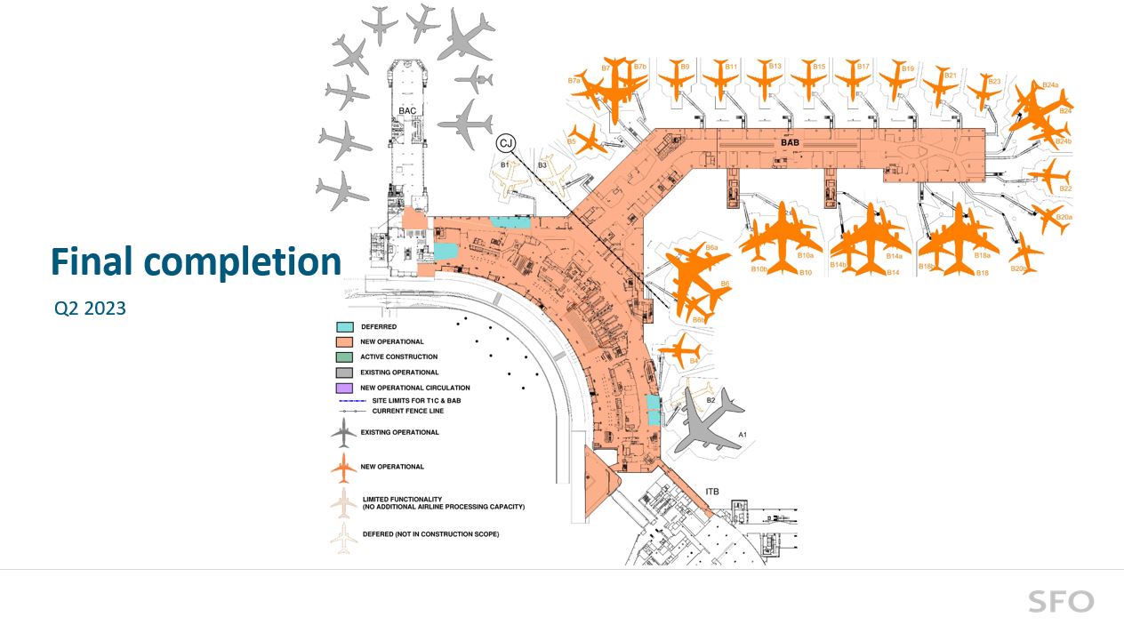 sfo terminal map delta Harvey Milk Terminal 1 Officially Opens At Sfo Sfgate sfo terminal map delta