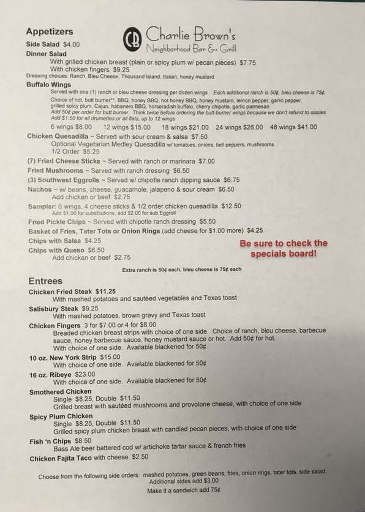 52 Weeks of Burgers Charlie Brown’s Neighborhood Bar & Grill