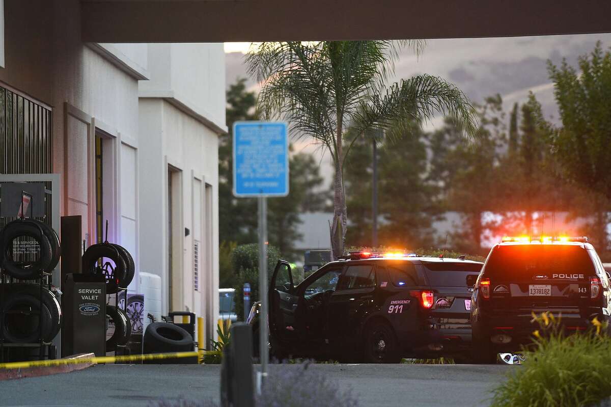 Three dead in shooting at Ford dealership in Hill