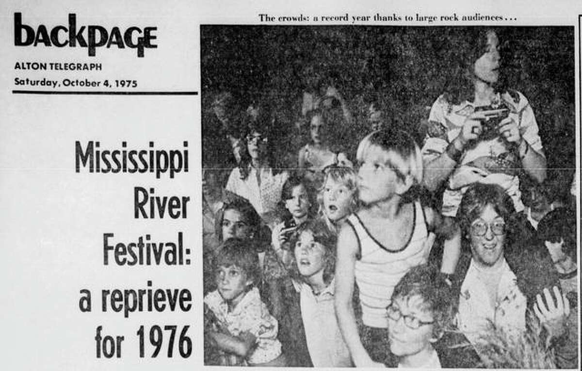 SCRAPBOOK Mississippi River Festival memories