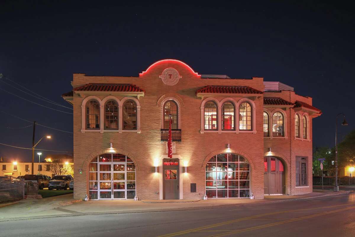 Local design firm Hilmy shared photos showing what 604 S. Alamo St. looks like now, as Battalion.