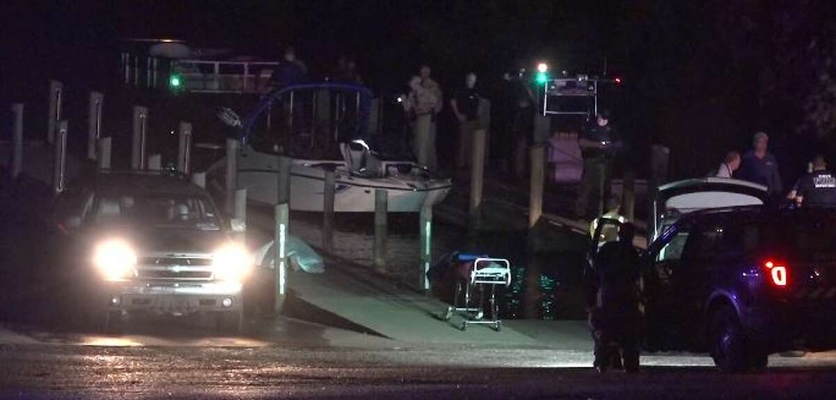 A crash reconstruction team is at the scene of boat collision that killed three people Sunday in Chambers County to try and piece together what happened. The process could take up to a week, depending on the amount of evidence that is collected. Courtesy OnScene.Tv