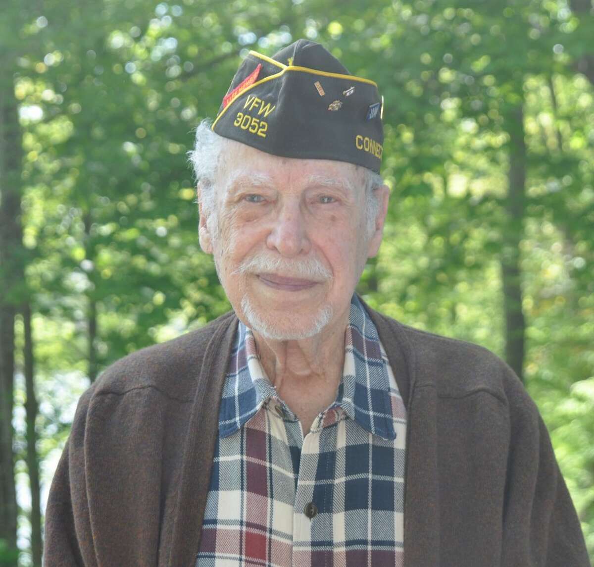 World War II veteran Wally Goodman, who was part of a five-man radio communications team during fighting in the Pacific, is the grand marshall of Ridgefield's 2019 Memorial Day parade.