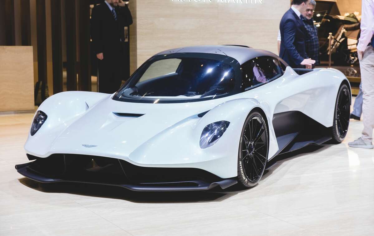 The sleek, four-wheeled star of the new James Bond movie known as "Bond 25" (until its formal name is decided) is the Aston Martin Valhalla, shown here at Geneva International's Motorshow 2019. Only 500 will be built at a price of at least $1.14 million each. Inevitably, the ones used in the filming will become collector's items and possibly sell for much more at auction. Here are the top-10 priciest Bond cars of all time and some of the scenes in which they appeared.