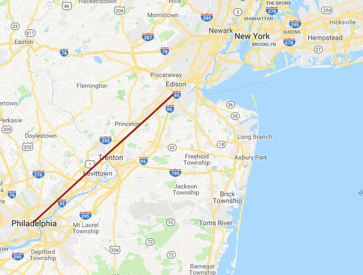 A drive across Houston could take you across these states, countries