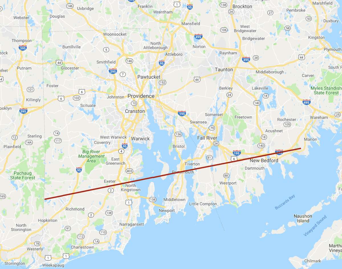 A drive across Houston could take you across these states, countries