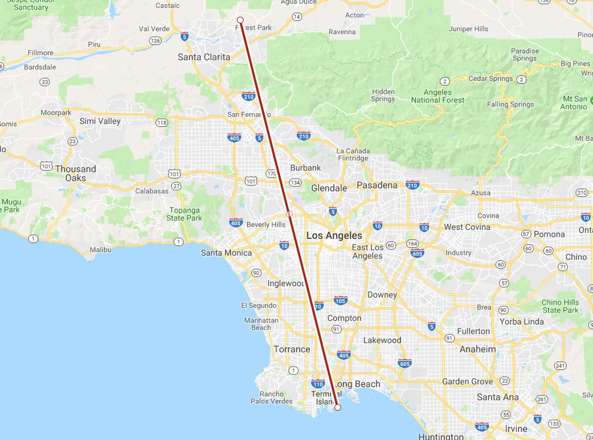 A drive across Houston could take you across these states, countries