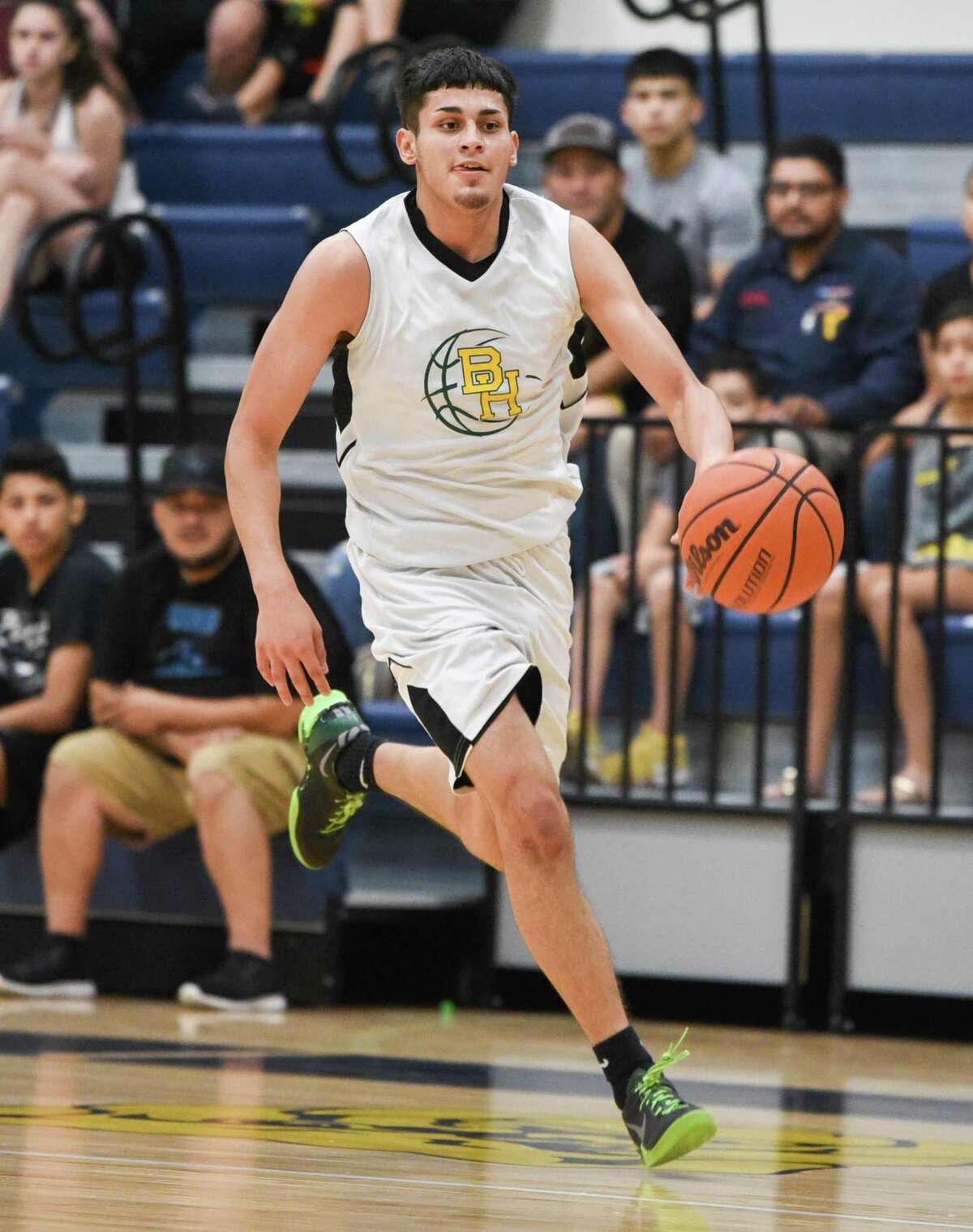 Nixon's Bryan Garcia averaged 7.7 points per game while shooting 41% from the field in his first season on varsity.