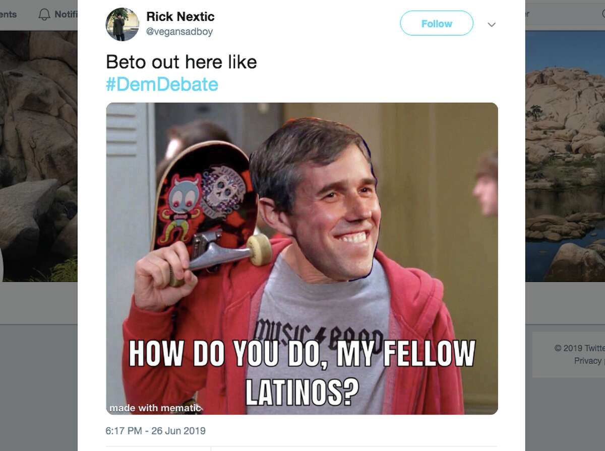 Beto O'Rourke elicits memes as he tackles debate question in Spanish