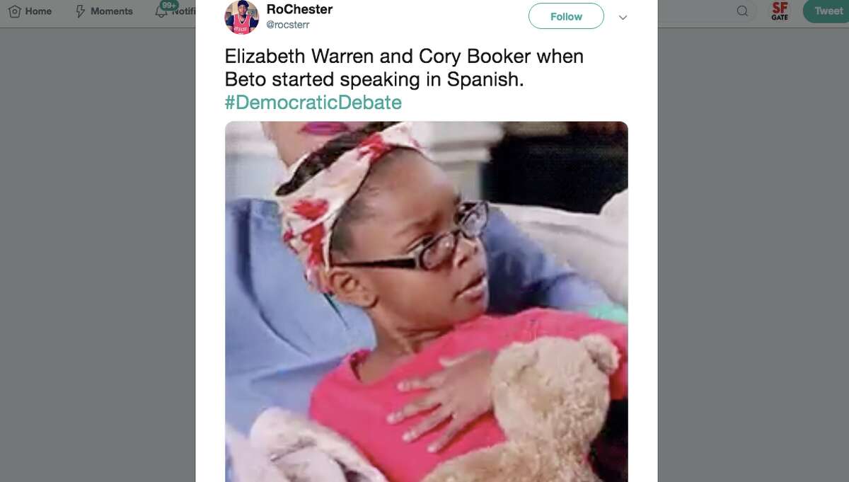 Beto O'Rourke elicits memes as he tackles debate question in Spanish