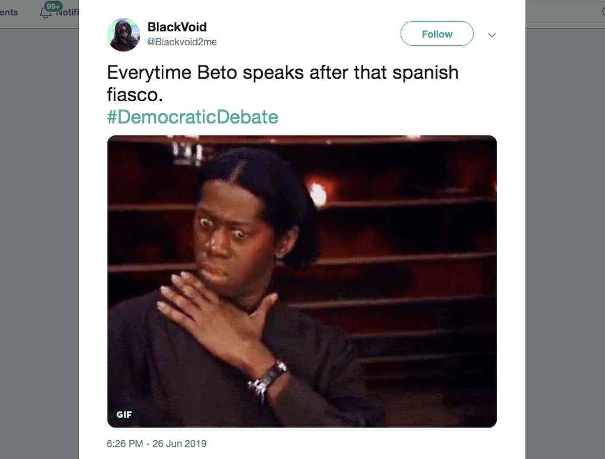 Beto O'Rourke gets dragged for answering first Democratic debate