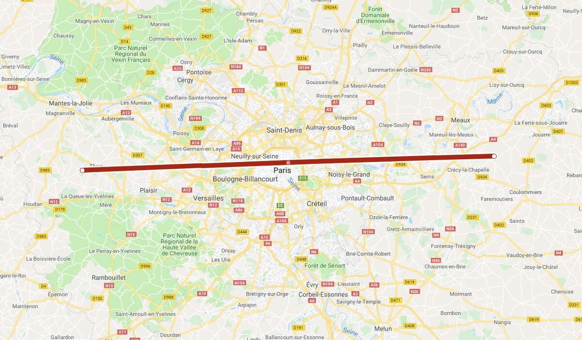 A drive across San Antonio could take you across these states, countries