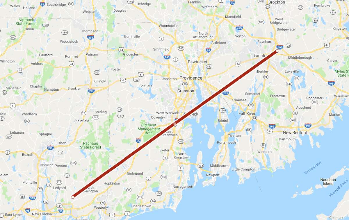 A drive across San Antonio could take you across these states, countries